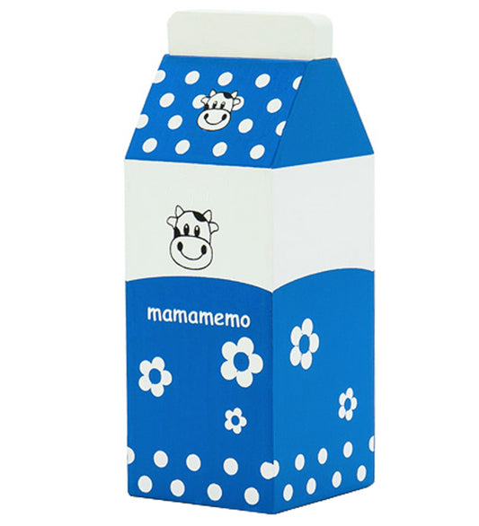 MaMaMeMo Speelgoedeten - Hout - Blauw Melk - MaMaMeMo - OneSize - Speelgoedeten