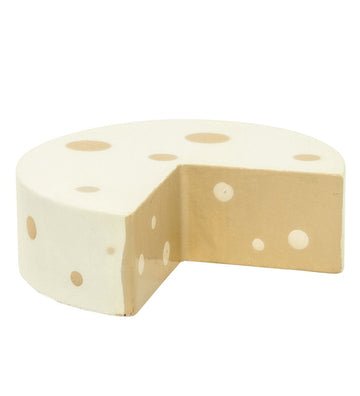 MaMaMeMo Speelgoedeten - Hout - Brie kaas - MaMaMeMo - OneSize - Speelgoedeten