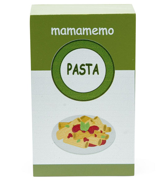 MaMaMeMo Speelgoedeten - Hout - Pasta - MaMaMeMo - OneSize - Speelgoedeten