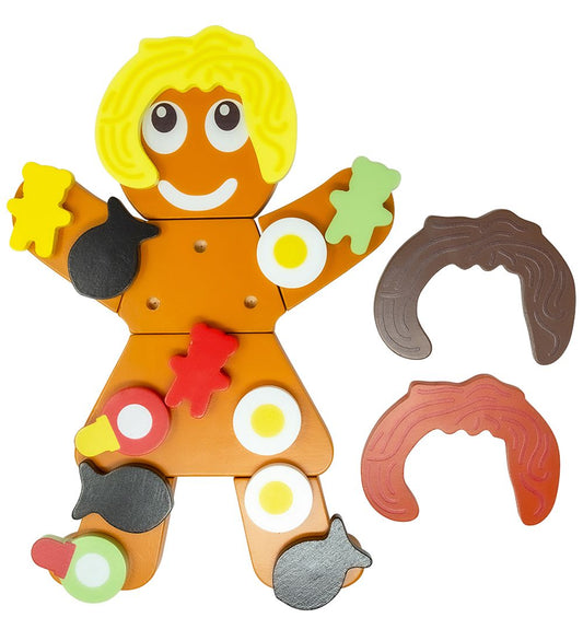 MaMaMeMo Speelgoedeten - Hout - Taartenvrouw - MaMaMeMo - OneSize - Speelgoedeten