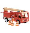 Kids Concept Brandweerauto - 30 cm - Aiden - Rood m. Brandweerli - Kids Concept - OneSize - Auto´s
