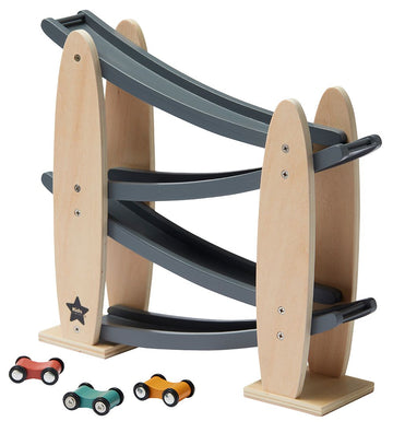 Kids Concept Racebaan - Aiden - Naturel - Kids Concept - OneSize - Racebanen