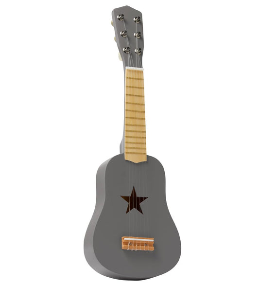 Kids Concept Guitar - 53 cm - Antraciet Grijs - Kids Concept - OneSize - Muziekinstrumenten