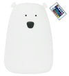 Rabbit & Friends Lamp - Groot Beer m. Afstandsbediening - 11x17  - Rabbit & Friends - OneSize - Nachtlampen