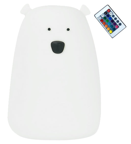 Rabbit & Friends Lamp - Groot Beer m. Afstandsbediening - 11x17  - Rabbit & Friends - OneSize - Nachtlampen