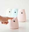 Rabbit & Friends Lamp - Klein Beer - 8,5x10 cm - Wit - Rabbit & Friends - OneSize - Nachtlampen