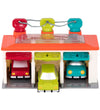 Battat Garage - 5 Onderdelen - Rood/Groen/Blauw - Battat - OneSize - Auto´s