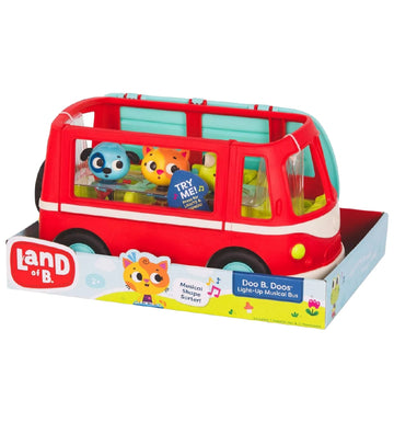 B. toys Muziekbus - 4 Onderdelen m. Geluid - B. toys - OneSize - Activiteitenspeelgoed