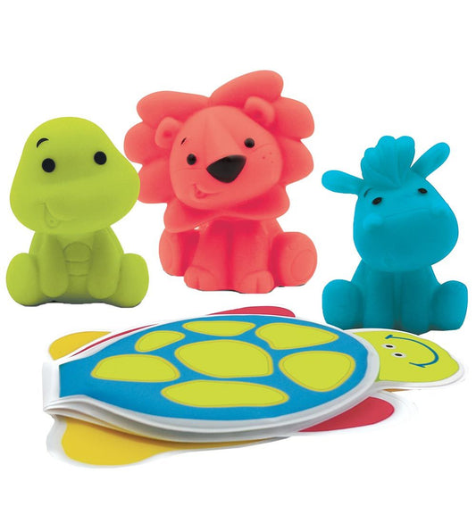 Ludi Badspeelgoed - 8 Onderdelen - Ludi - OneSize - Badspeelgoed