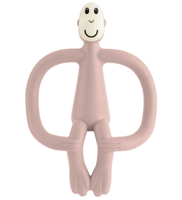 Matchstick Monkey Bijtring - Monkey Tandjes krijgen - Dusty Pink - Matchstick Monkey - OneSize - Bijtringen