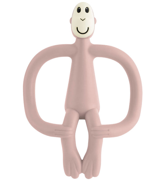 Matchstick Monkey Bijtring - Monkey Tandjes krijgen - Dusty Pink - Matchstick Monkey - OneSize - Bijtringen