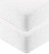 Leander Hoeslaken - 2-pack - 60x140 - Snow - Leander - OneSize - Hoeslaken