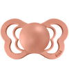 BIBS Couture Fopspenen - Maat 2 - 2-pack - Anatomisch - Peach/Wo - BIBS - 6-18 mnd - Fopspenen