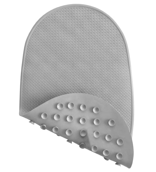 BabyDan Douchemat - 25x42 cm - Grijs - BabyDan - OneSize - Douchematten