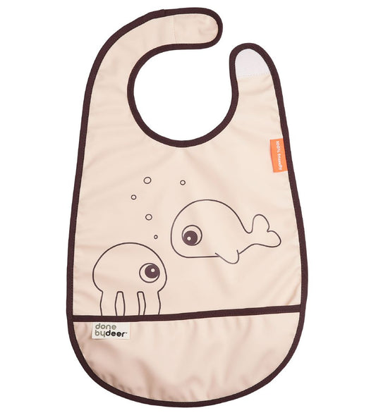 Done by Deer Slabbetjes - Sea Friends - Powder - Done by Deer - OneSize - Slabbetjes