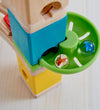 Hape Knikkerbaan - Quadrilla - 94 Onderdelen - Cliffhanger - Hape - OneSize - Knikkerbanen