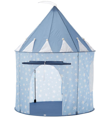Kids Concept Speeltent - 100x130 cm - Blauw m. sterren - Kids Concept - OneSize - Speeltenten