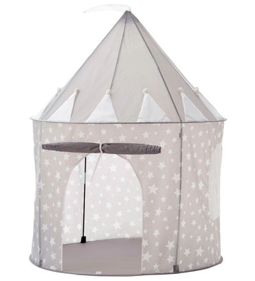 Kids Concept Speeltent - 100x130 cm - Grijs m. sterren - Kids Concept - OneSize - Speeltenten