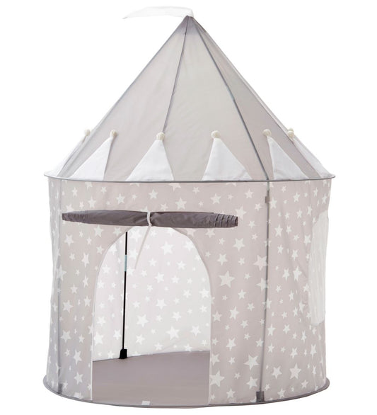 Kids Concept Speeltent - 100x130 cm - Grijs m. sterren - Kids Concept - OneSize - Speeltenten