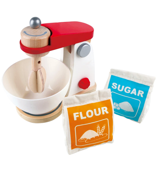 Hape Speelset - 4 Onderdelen - Mix & terug Mixer - Hape - OneSize - Speelgoedeten