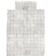 Snurk Beddengoed - Volwassenen - Tegels Pearl White - Snurk - Volwassenen - Beddengoed - Volwassenen