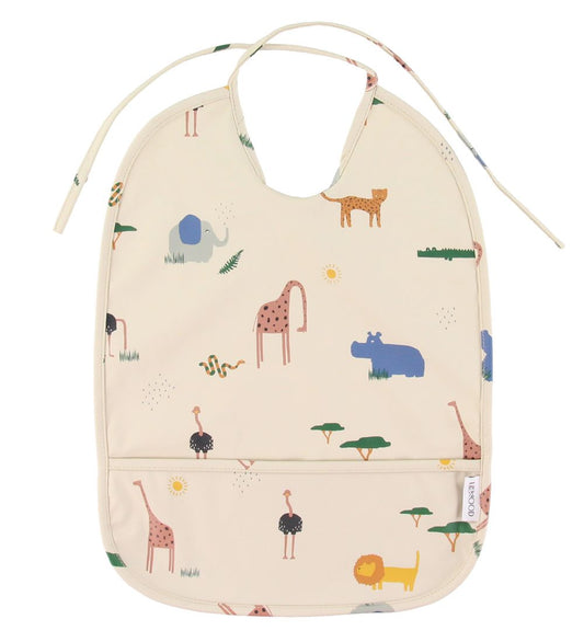 Liewood Slabbetjes - Lai - Safari Sandy Mix - Liewood - OneSize - Slabbetjes
