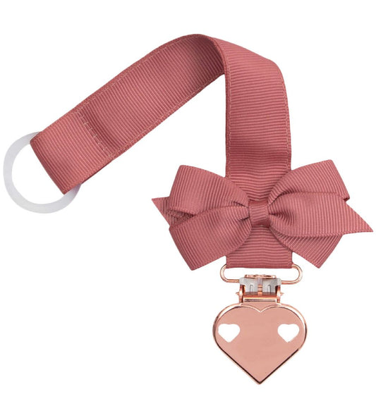 Little Wonders Speenketting - Cinnaber m. Vlinderdas/Koperen Har - Little Wonders - OneSize - Speenkettingen