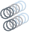 BIBS Loops - 12 stk - Blue/Cloud/Petrol - BIBS - OneSize - Hangspeeltjes
