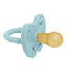 Hevea Fopspeen - 0-3 mnd. - Natuurlijk Rubber - Baby Blue m. Een - Hevea - 0-3 mnd - Fopspenen