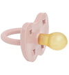 Hevea Fopspeen - 0-3 mnd. - Natuurlijk Rubber - Powder Roze m. B - Hevea - 0-3 mnd - Fopspenen