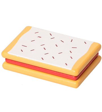 MaMaMeMo Speelgoedeten - Frambozenschijfjes - Hout - MaMaMeMo - OneSize - Speelgoedeten