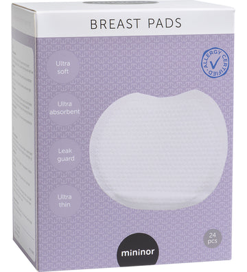 Mininor Borstvoedingspads - 24 stk - Ultra Wit - Mininor - OneSize - Borstvoedingspads