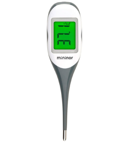 Mininor Thermometer+Thermo Set - Digitaal en m. Kleuren - Grijs - Mininor - OneSize - Thermometeren