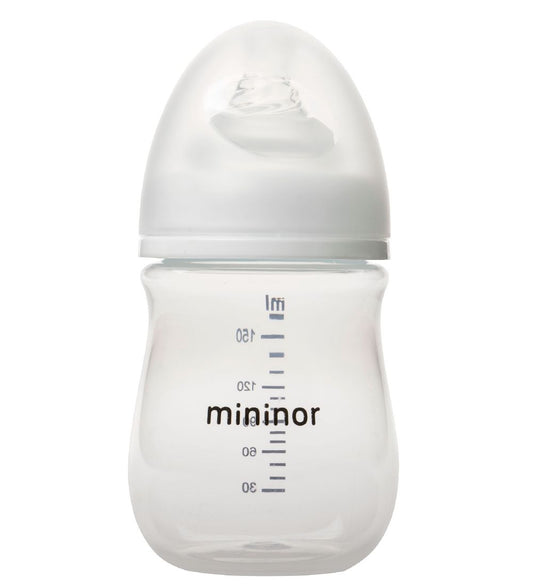 Mininor Babyflesje - 160 ml - Wit - Mininor - OneSize - Babyflesjes