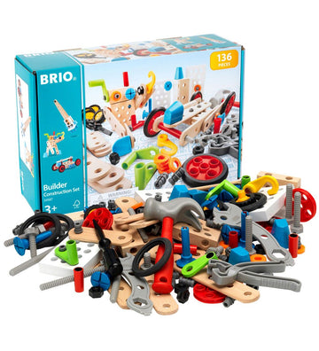 BRIO Builder Bouwwerf Speelset 34587 - BRIO - OneSize - Blokken