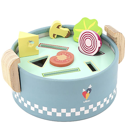 Vilac Vormenstoof - Hout - Sukiyaki-hotpot - Vilac - OneSize - Vormenstoven