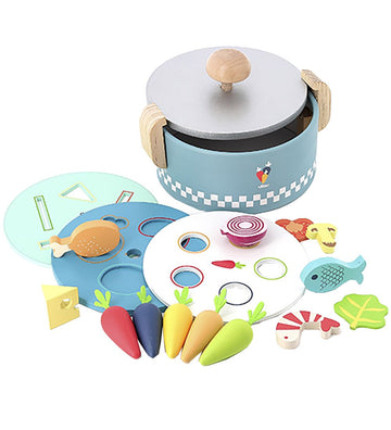 Vilac Vormenstoof - Hout - Sukiyaki-hotpot - Vilac - OneSize - Vormenstoven