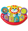 Playgro Pianomat - Leeuwactiviteit Kick Speelgoedpiano - Playgro - OneSize - Activiteitenspeelgoed