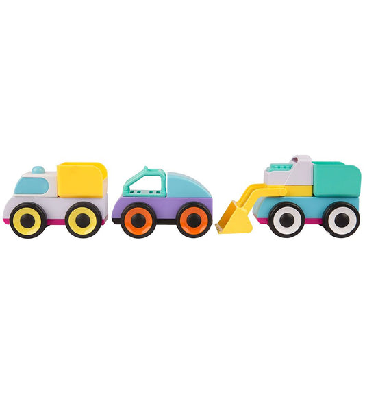 Playgro Voertuigen - Build and Drive Mix n Match Vehicles - Playgro - OneSize - Auto´s
