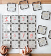 Connetix Magnetische platen - 2 Onderdelen - Clear - Connetix - OneSize - Magnetisch speelgoed
