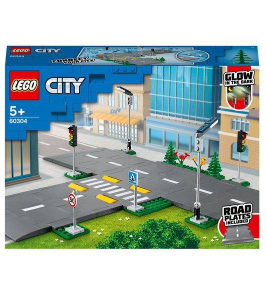 LEGO® City - Wegplaten 60304 - 112 Stenen - LEGO® - OneSize - Blokken