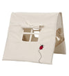 ferm Living Speeltent - 30x30 cm - Naturel m. Lieveheersbeestje - Ferm Living - OneSize - Speeltenten
