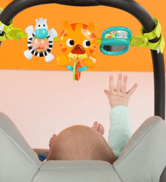 Bright Starts Kinderwagenspanner - Draagtas Speelgoedstang - Bright Starts - OneSize - Kinderwagenspanners
