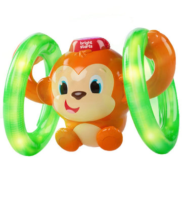 Bright Starts Activiteitenspeelgoed - Rol & Light Aapje - Bright Starts - OneSize - Activiteitenspeelgoed