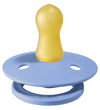 BIBS Colour Fopspenen - Maat 1 - 2-pack - Rond - Sky Blue/Steel  - BIBS - 0-6 mnd - Fopspenen