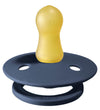 BIBS Colour Fopspenen - Maat 1 - 2-pack - Rond - Sky Blue/Steel  - BIBS - 0-6 mnd - Fopspenen