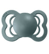 BIBS Supreme+ Fopspenen - Maat 1 - 2-pack - Symmetrisch - IJslan - BIBS - 0-6 mnd - Fopspenen
