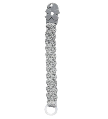 Sebra Speenketting - Gehaakt - Elephant Grey - Sebra - OneSize - Speenkettingen
