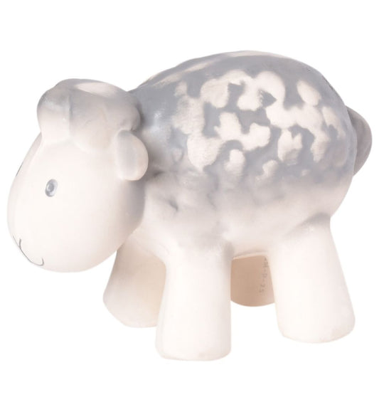 Tikiri Bijtring - Natuurlijk Rubber - Schapen - Grijs/Wit - Tikiri - OneSize - Bijtringen