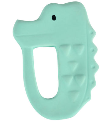 Tikiri Bijtring - Natuurlijk Rubber - Krokodil - Groen - Tikiri - OneSize - Bijtringen